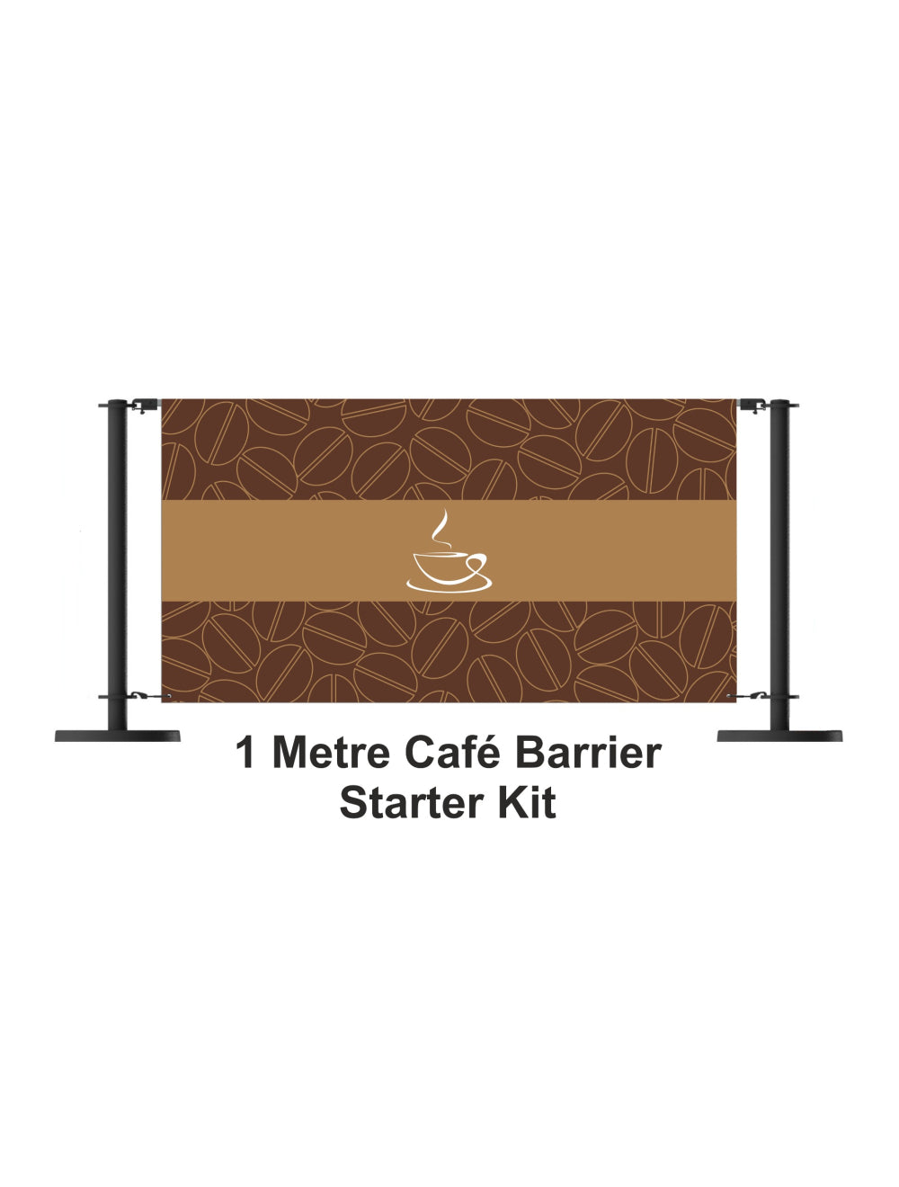 1 meter café barrièrestarterkit