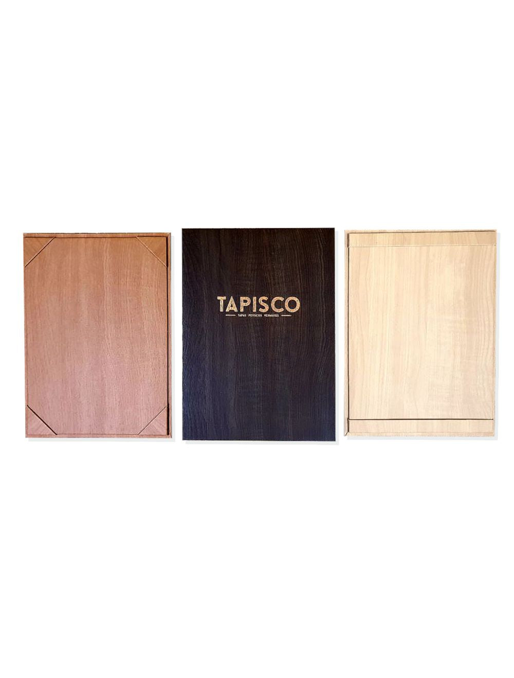 Athene Rustic Brown Menu -borden