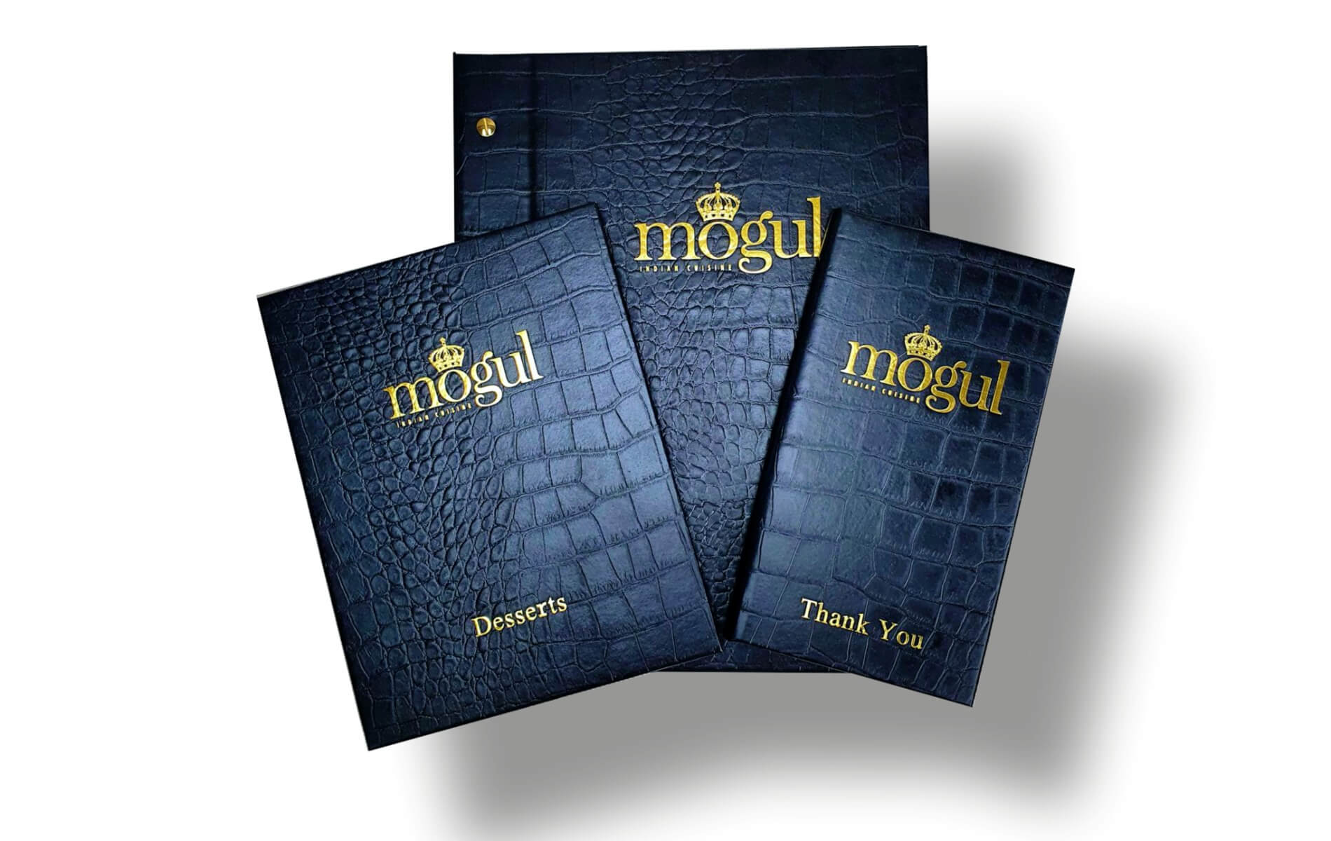 Canberra gerecycled lederen menu -hoes