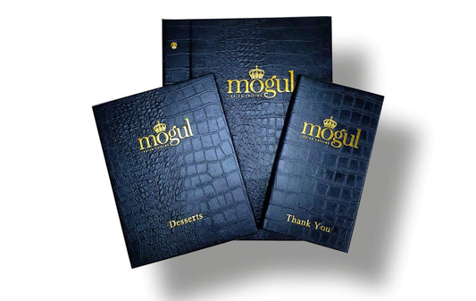 Canberra gerecycled lederen menu -hoes