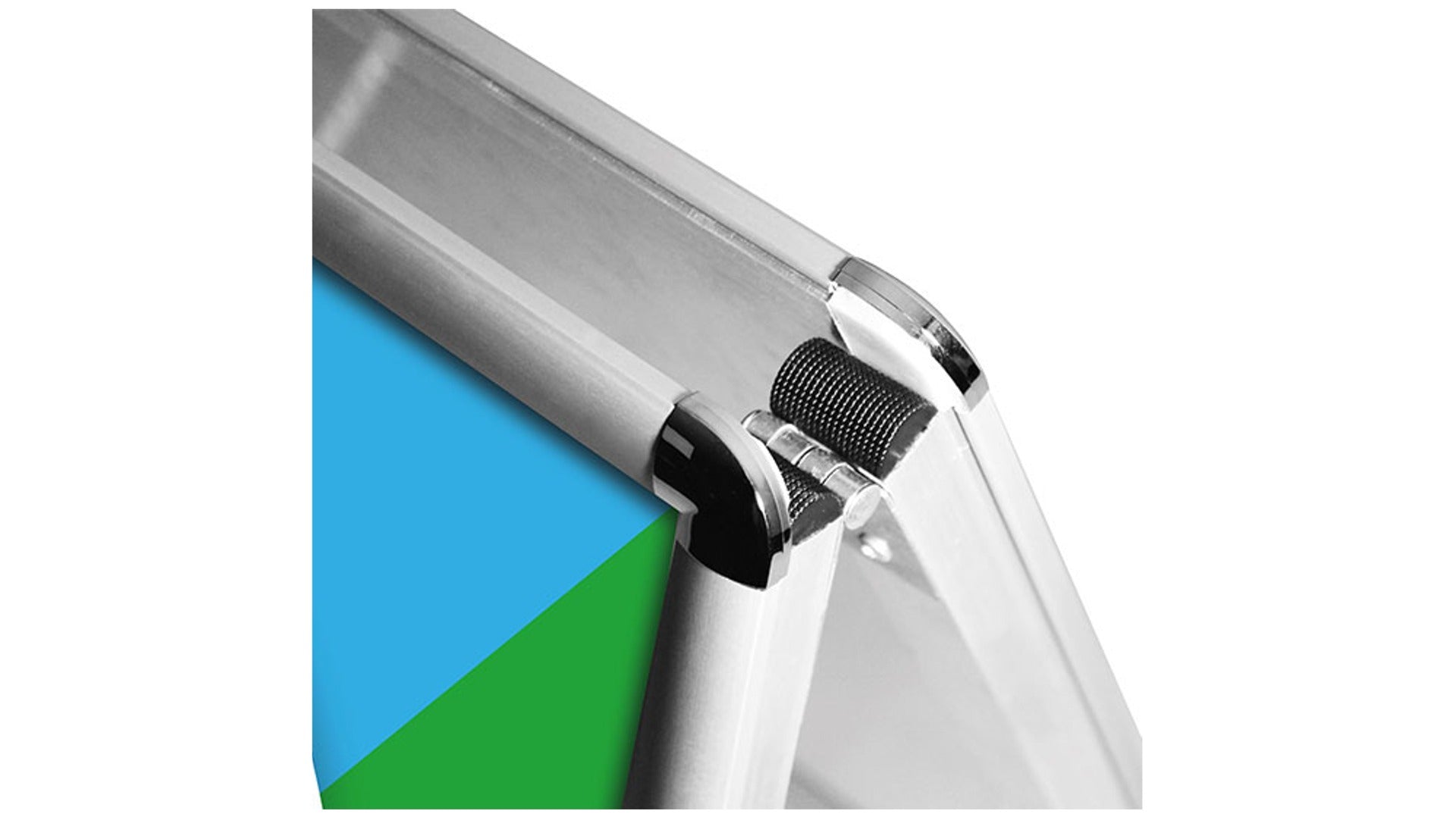 Snap frame a -bord bestrating teken - zwart