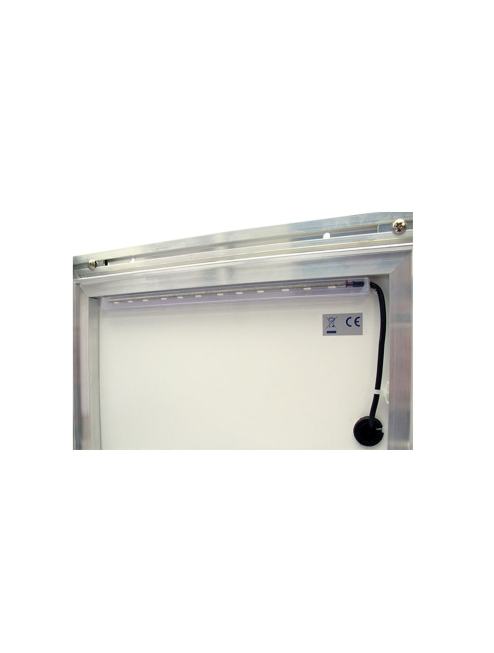 Slimlock verlicht menu -case