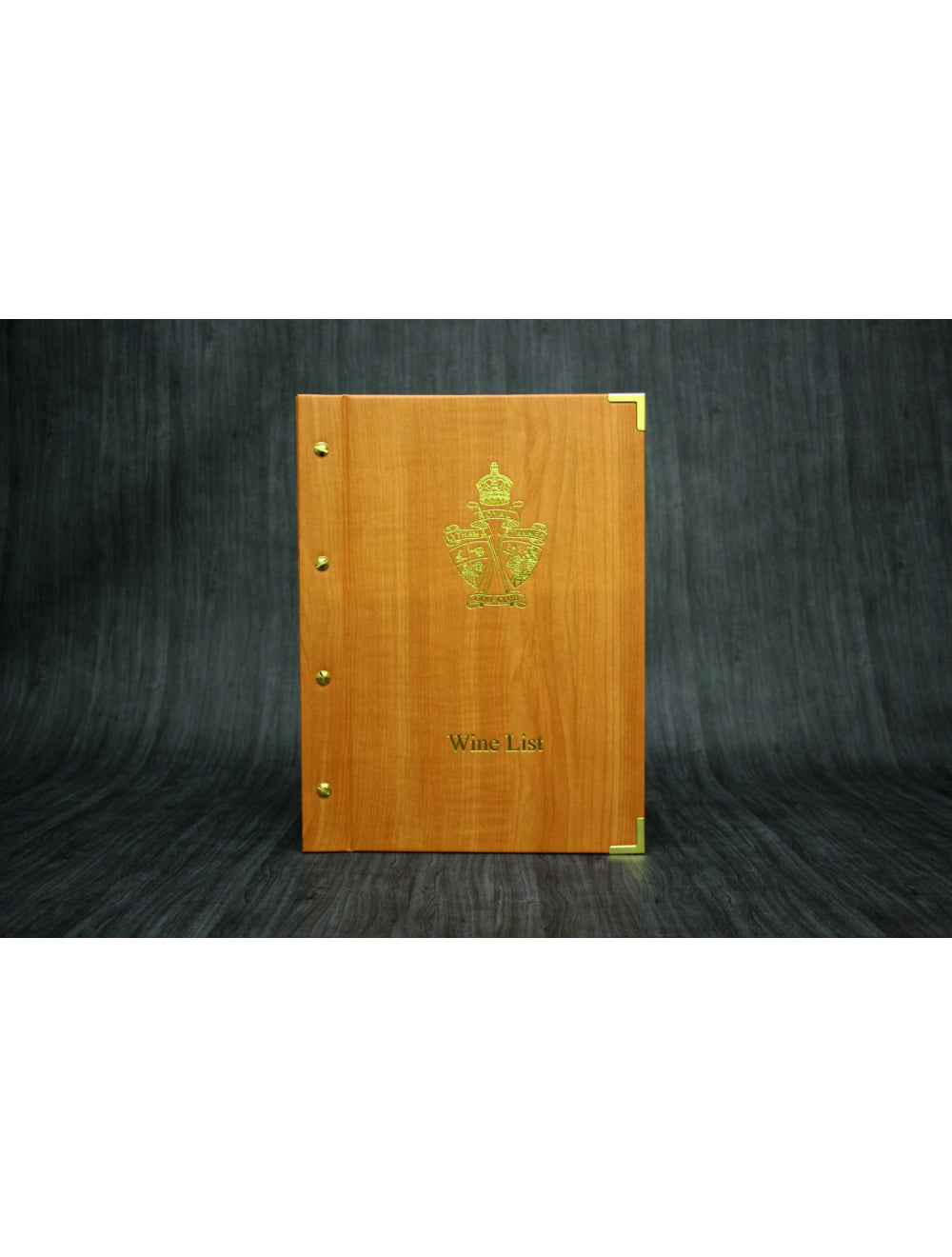 Athene Rustic Brown Menu -borden