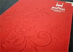 Menu -hoes