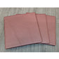Dark Grapeshelly Leather Coaster- 10 cm Sq (verkoopitem)