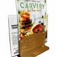 Arched Wooden Menu Holder - bhma