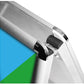 Snap frame a -bord bestrating teken - zwart