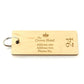 Key Fobs - Engraved Maple Veneer Wood - bhma