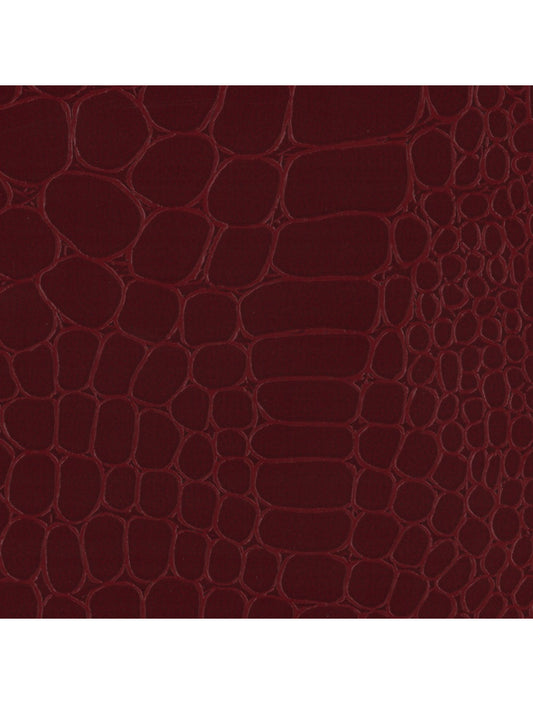 Berlijn Croco Crimson Material Swatch