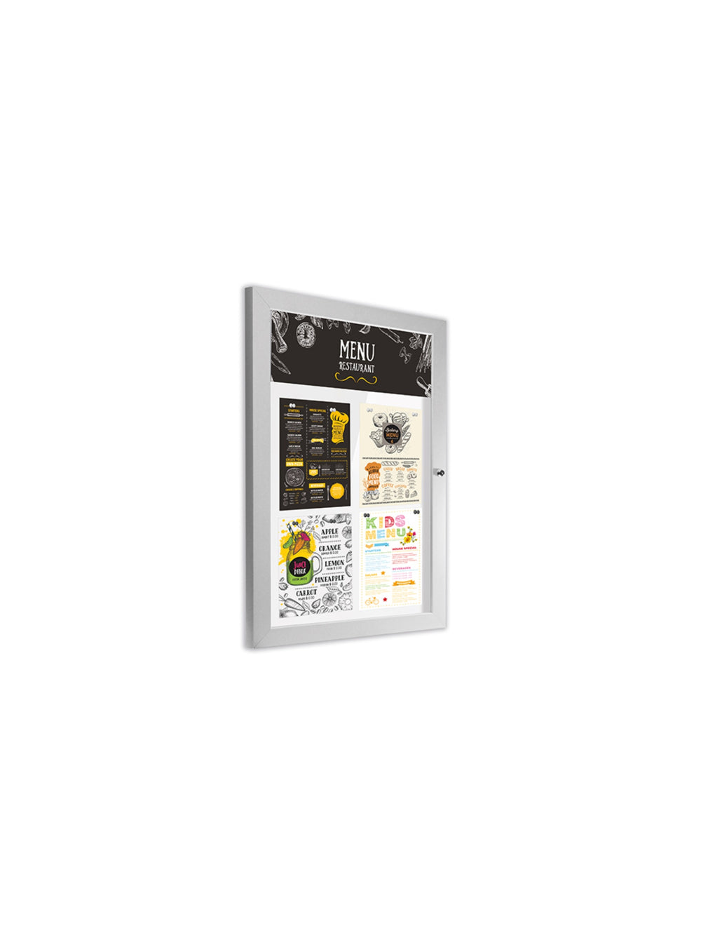 Slimlock standaard menu -case