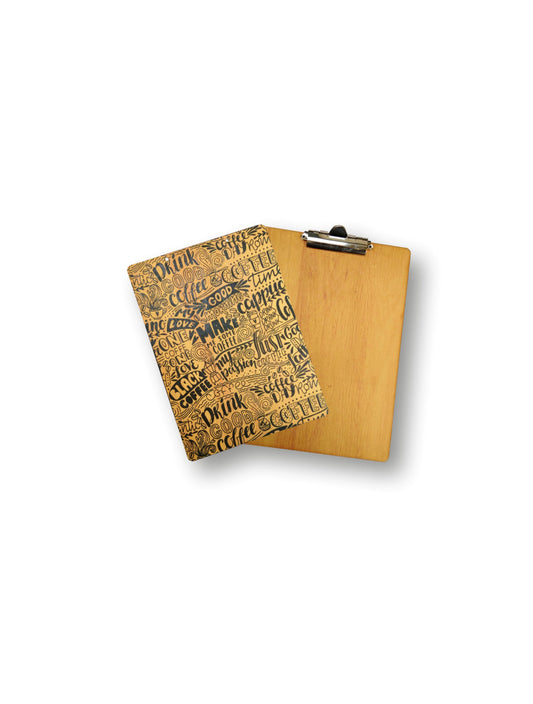 Houten café A4, A5 en A6 klembord