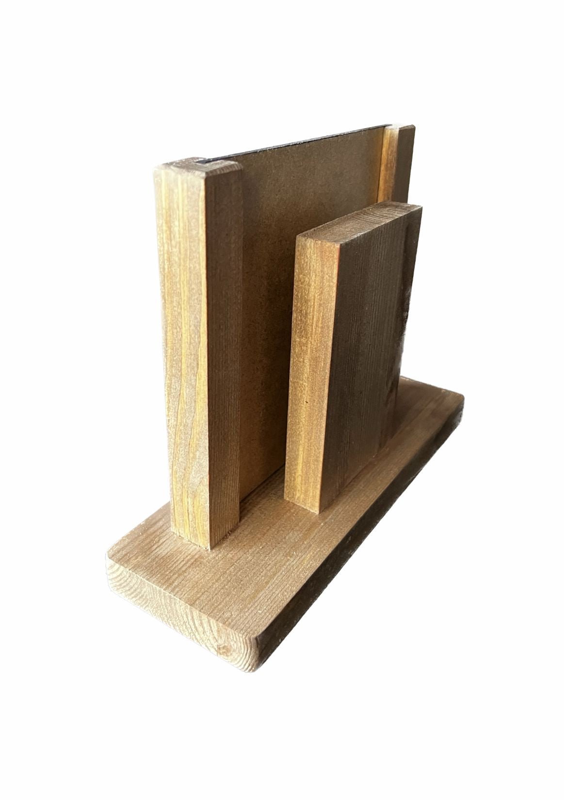 Wooden Chalkboard Menu Holder - bhma