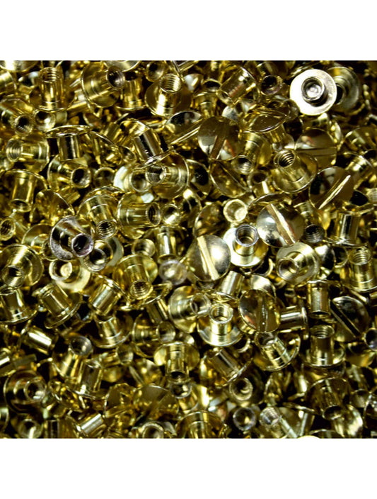 5 mm schroef gouden kleur