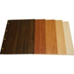 Athene Rustic Brown Menu -borden