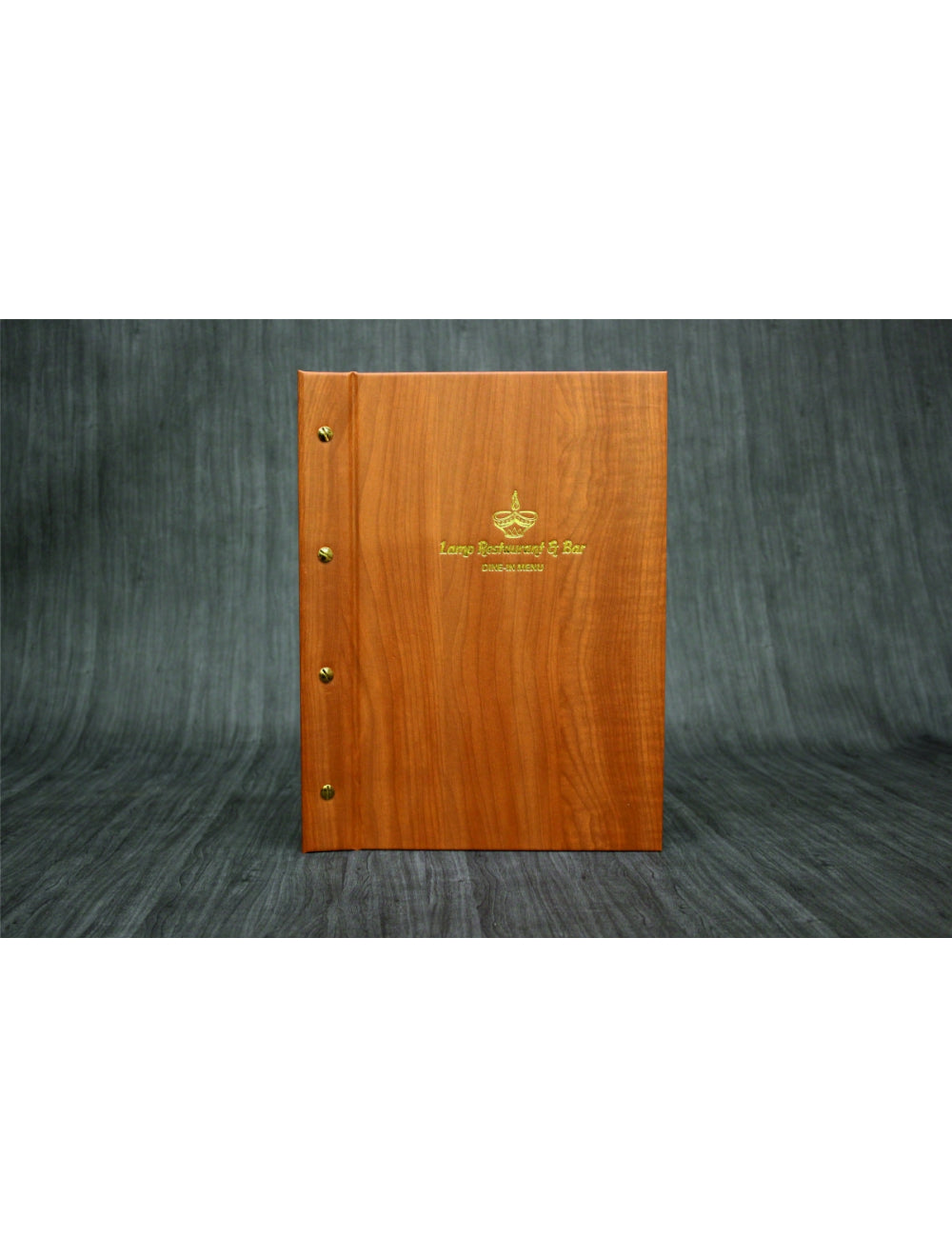 Athene Rustic Brown Menu -borden